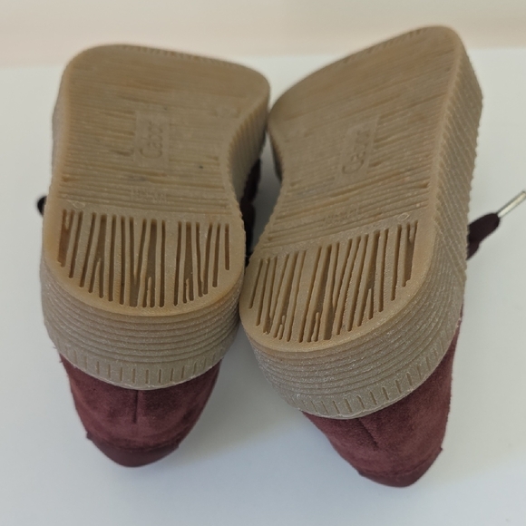 Gabor Maroon Suede Sneakers.  Size UK 5;  US 7 - Picture 7 of 11